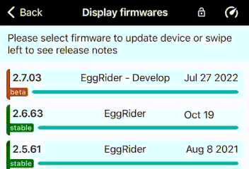 eggrider firmware update