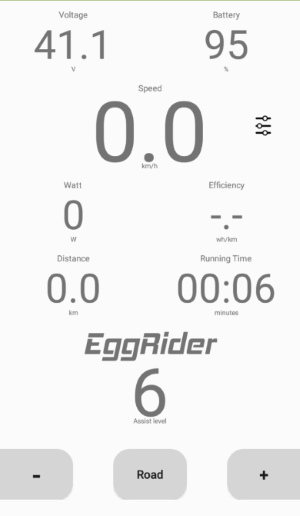 eggrider dashboard