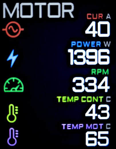  "EggRider C1 motor stats" 