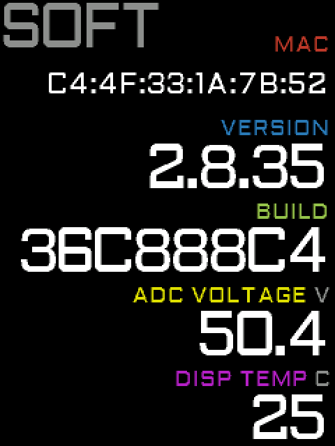 "EggRider C1 software information"